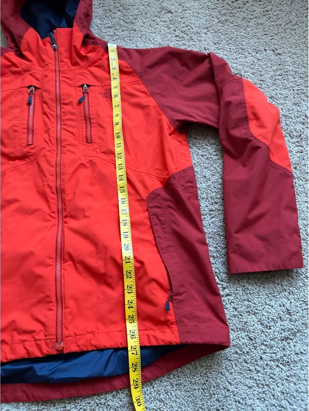 The North Face Men's Sumner Triclimate Jacket top shell red HyVent L LARGE